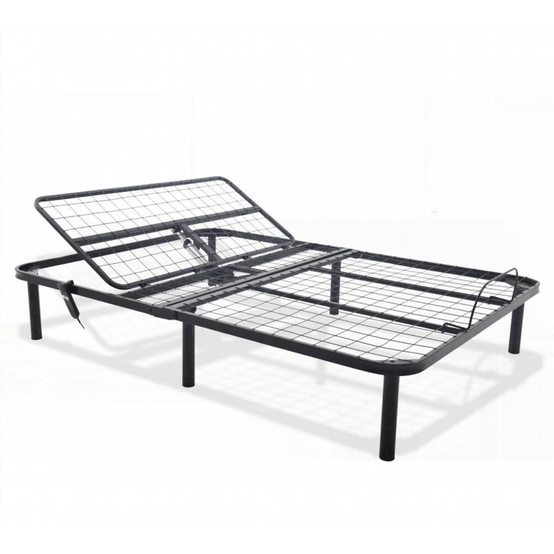 Queen Adjustable Bed Base - No Box Spring Needed, Durable &amp; Easy to Assemble