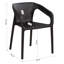 Waterville Stacking Patio Dining Armchair-1121203740