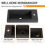 Meuble-lavabo simple 19,74 po avec plateau en résine Aayisha-688923364-688923366