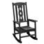 Chaise berçante d'extérieur en plastique Costner-1523127424