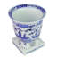 Handcrafted Round Ceramic Planter-288314890