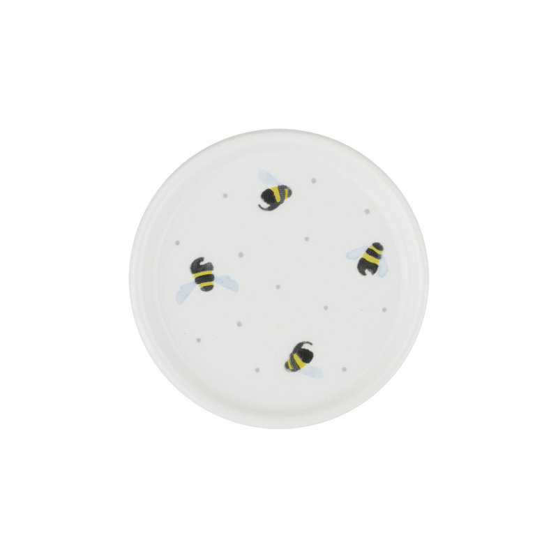 Price & Kensington Sweet Bee Ceramic Tea Bag Plate