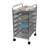 Rolling Storage Cabinet With Drawers-1206046758