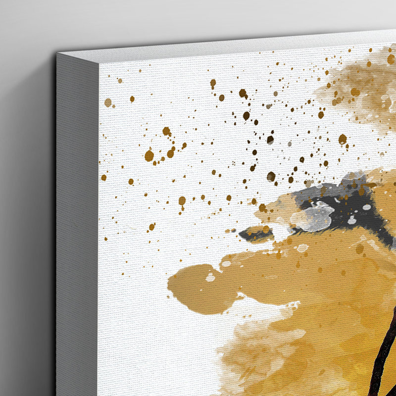 Birds on the Branch of a Tree - Wall Art, 50cm H x 76cm W, Wrapped Canvas