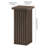 Bourne 10.75in Wide Square Side Table-1103430074