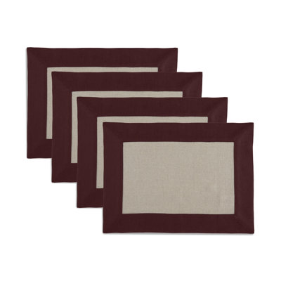 Contempo - 100% Pure Linen Placemats