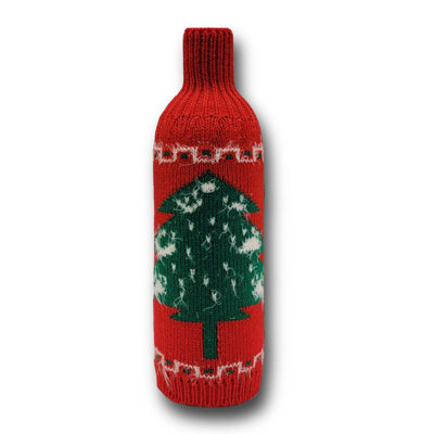 Couvre-bouteille de sapin de Noël F07M5-7E