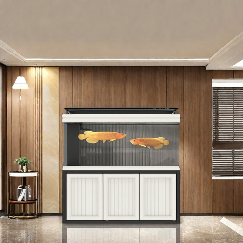 145 Gallon Rectangular White Aquarium Tank