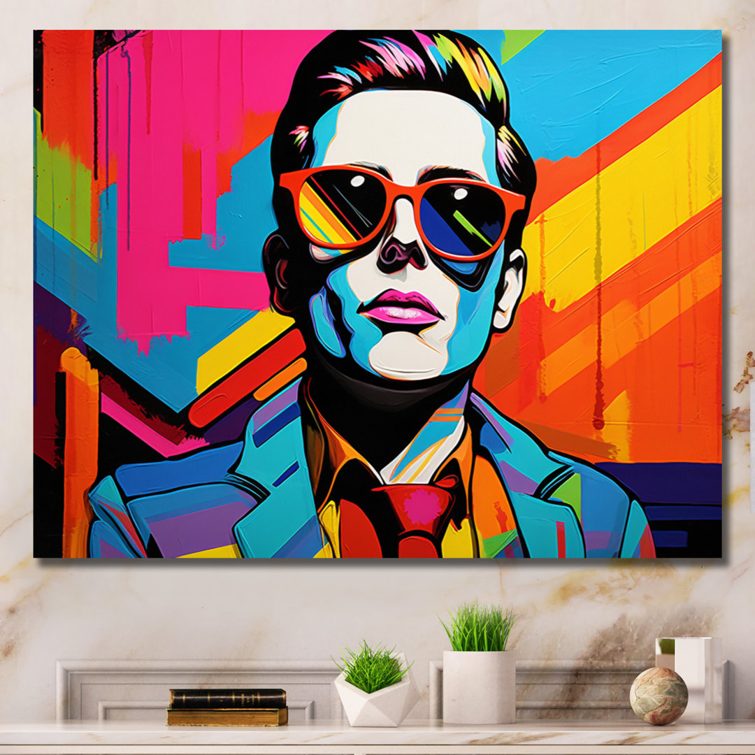 " Pop Art Selfportrait II " Ebern Designs 