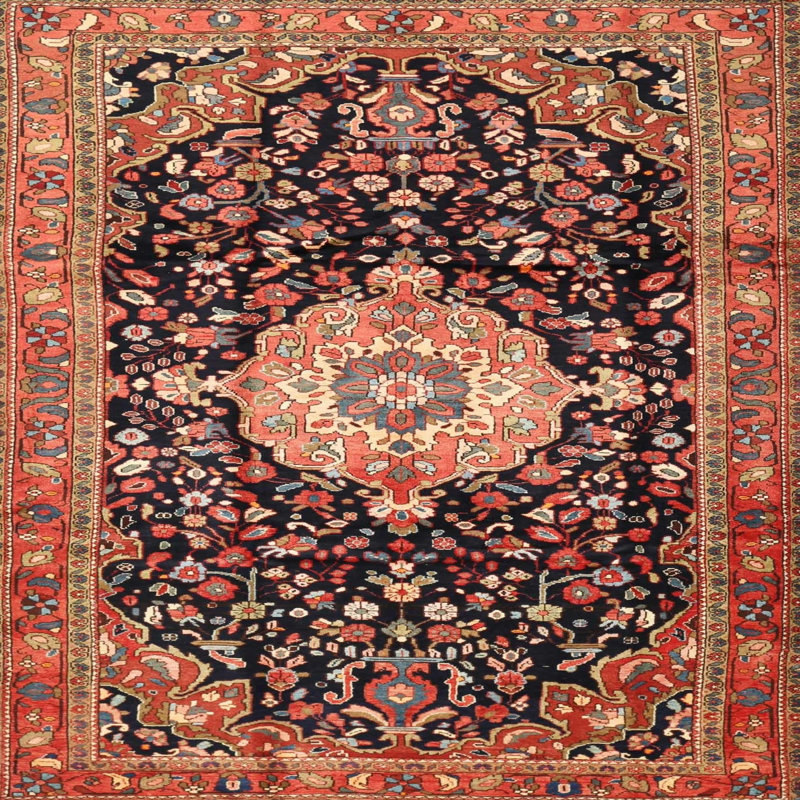 Oriental Indoor Rug, Round 4'