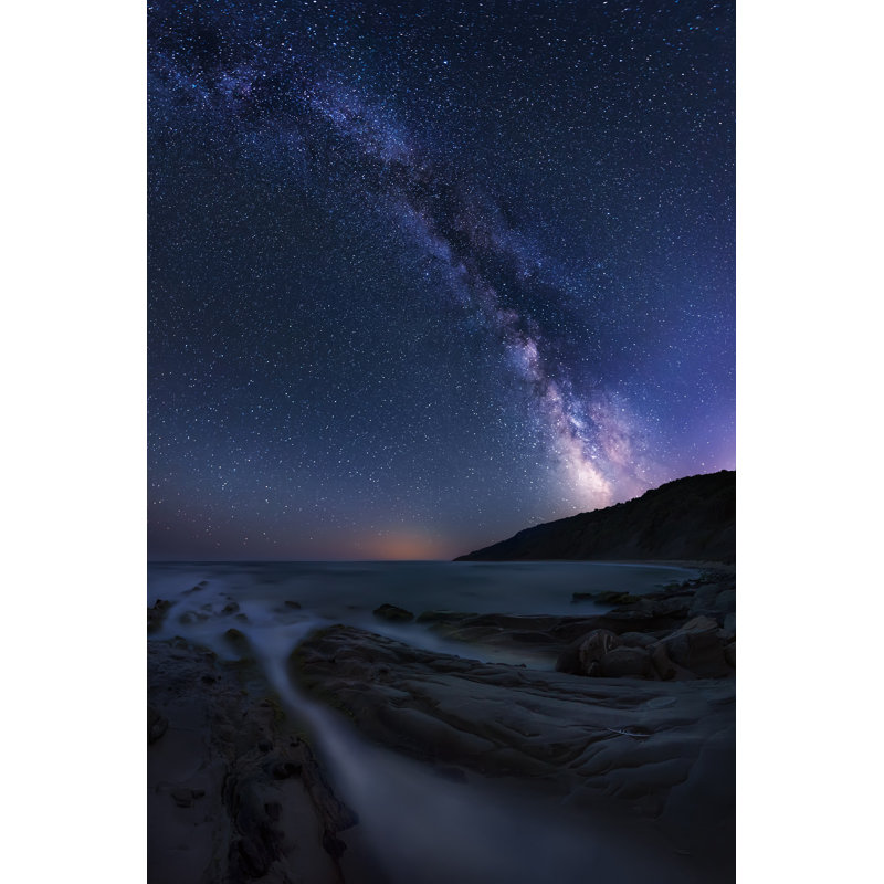Milky Way - Photographie sur toile tendue, H 18 po x l 12 po