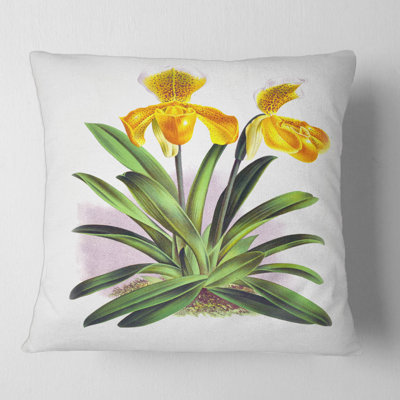 Floral Throw Pillow