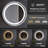 Lukehart Round LED Lighted Anti-Fog Wall Mirror -1548444534