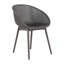 Paquet de 2 chaises longues modernes gris chaud Summer-1134048310