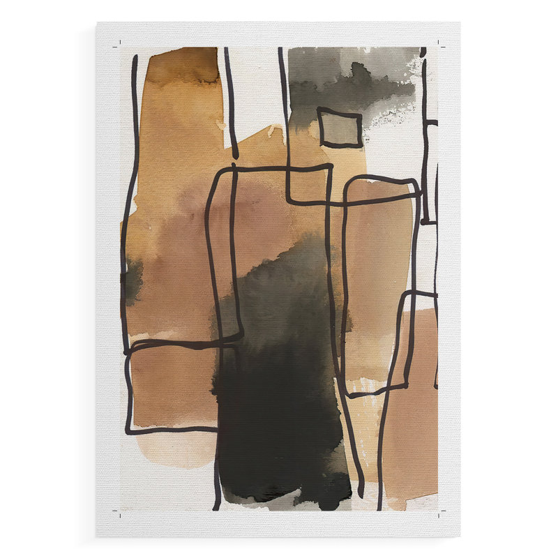 Retro Vibe II - Impression sur toile seulement - NON CADRE, H 12 po x l 8 po