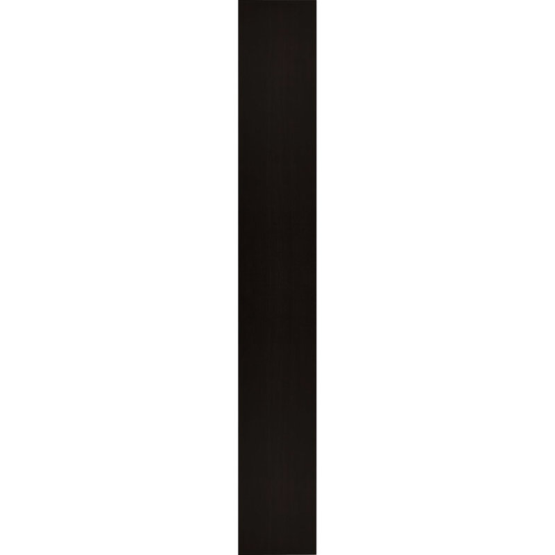 Tablette de style cappuccino de style transitionnel - ajoute une touche de classe à n'importe quelle armoire de chambre pour un rangement fiable