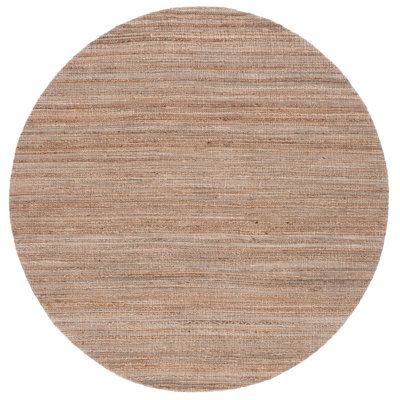 Doleman Hand Woven Jute/Cotton Solid Color Rug