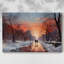 Paysages rétro-CLIX - Cavas enveloppés de galerie-1020194285