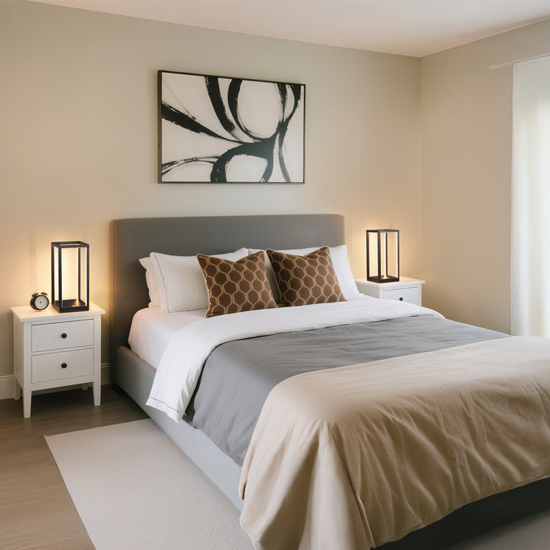 13.6" Dimmable Led Table Lamp With Usb And Touch Control