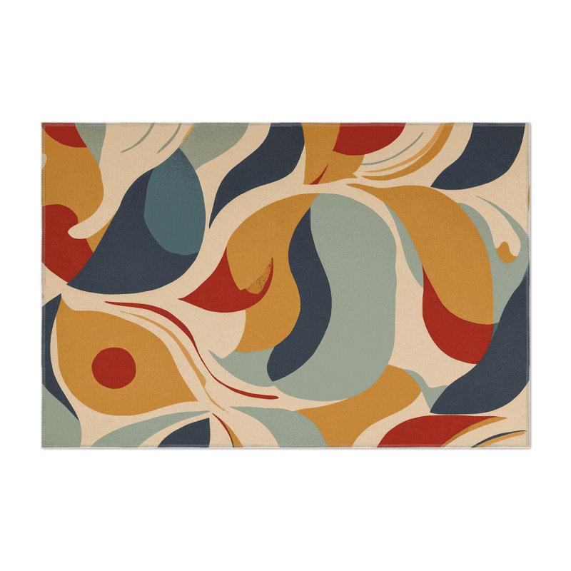 Perky Sparkle Indoor And Outdoor Area Rug, Rectangle 5' x 7'