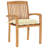 Dorathy Teak Patio Chair with Cushions-63608691