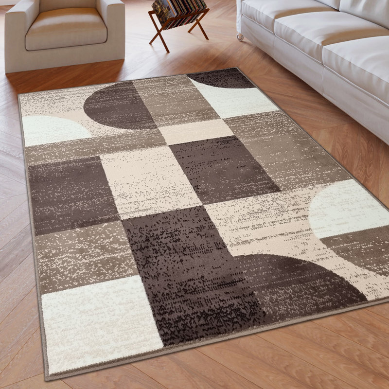 Furness Geometric Area Rug, Rectangle 120 x 170cm