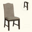 Structure gris espresso de style transitionnel 2pc