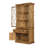Cabinet with Glass Cabinet Doors-1795079150
