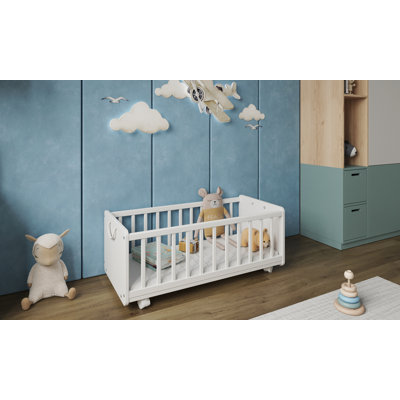 Quinnetta Mini Cot with Mattress