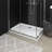 Shower Base Tray, Non-slip Bathroom Shower Pan, Reinforced ABS, 31.5x43.3 Inches, White-78546162
