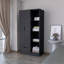 Armoire, chambre à coucher, noir