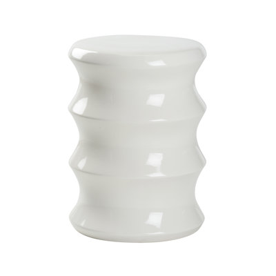 Tabouret de jardin en céramique Shelbourne