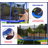 Machrus Upper Bounce 7.5 FT Round Backyard / Outdoor Trampoline Set with Safety Enclosure System-1790674542