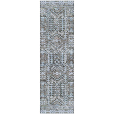 Premium Machine Washable Ashlynn Border Rug