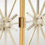 Starburst Solid Wood Accent Cabinet
