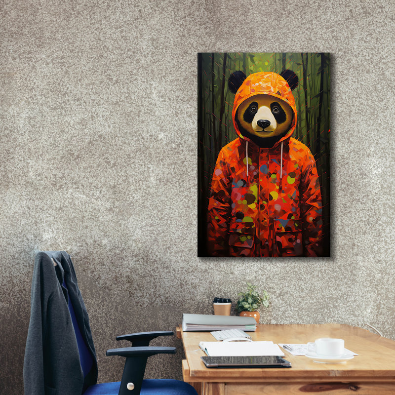 «Panda Hoodie» par r3darch0n, art épique Graffiti, 26 po x 40 po
