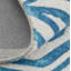 Marengo moderne abstrait, bleu / ivoire-97924993