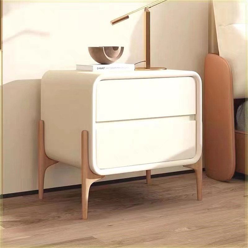 Table de chevet en bois massif Wrenna