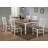 Kinsler Butterfly Leaf Rubberwood Solid Wood Dining Table