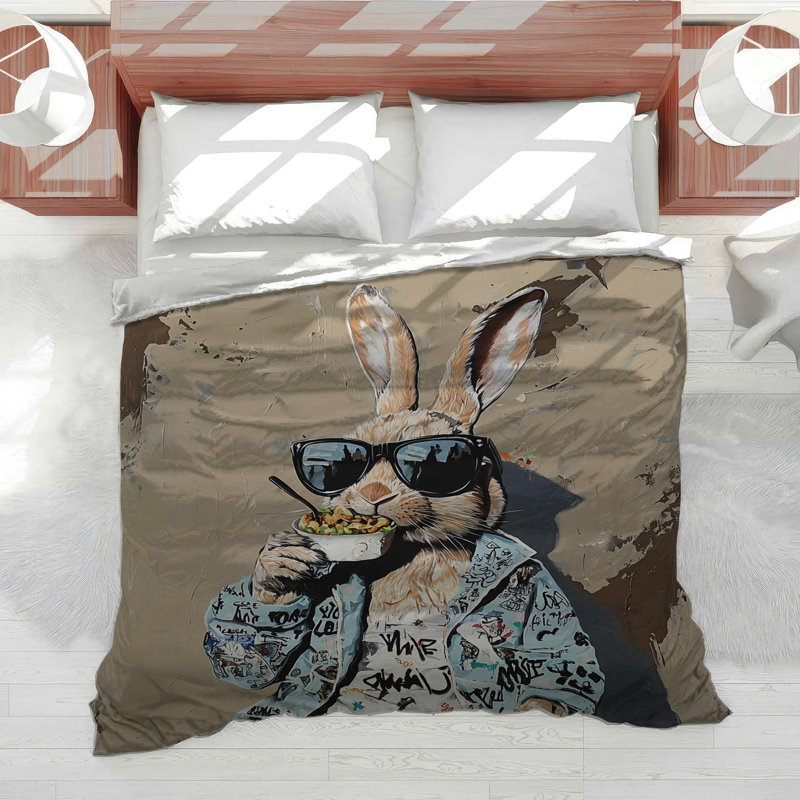 Édredon éclectique Hipster, Édredon simple TG