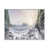 Cadre flottant blanc
