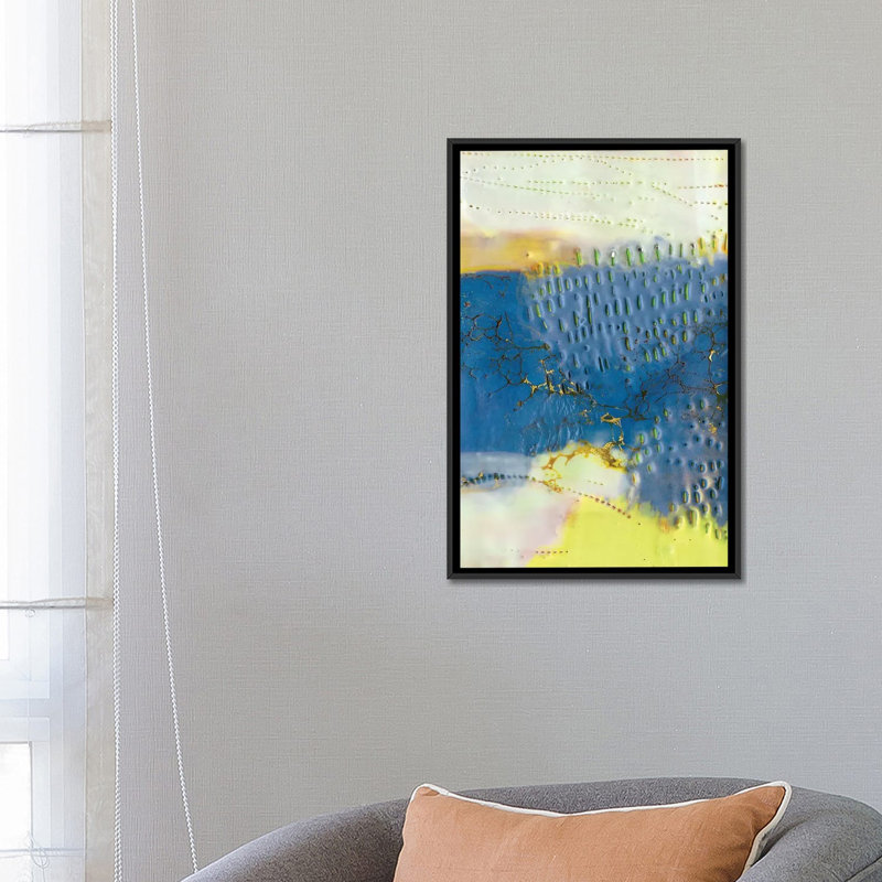 Concord IV - reproduction sur toile, H 26 po x l 18 po x P 1,5 po, Toile avec cadre noir, Pas de tapis