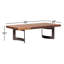 Table basse en bois massif Burnell-17838813