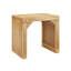 Table et banc en pin polyvalent - Convient à plusieurs pièces en bois massif de style élégant