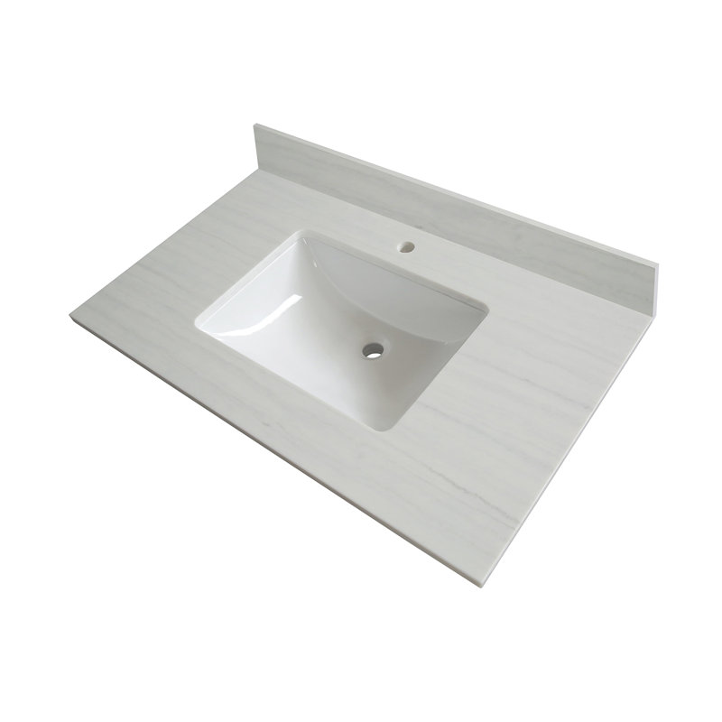 Ensemble de meuble-lavabo simple 37 po Freeland, Noyer