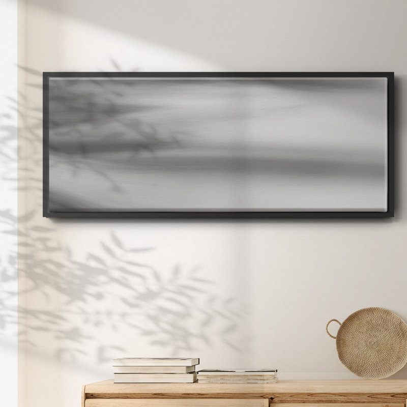 «Black & White Water Panel VII», toile encadrée, H 8 po x l 20 po
