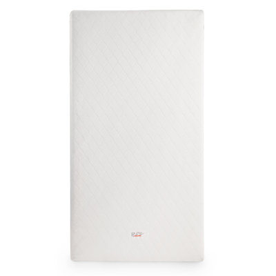 Matelas de bébé Pure Core avec housse hybride matelassée imperméable (en deux étapes)