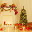 Lighted Artificial Spruce Christmas Tree