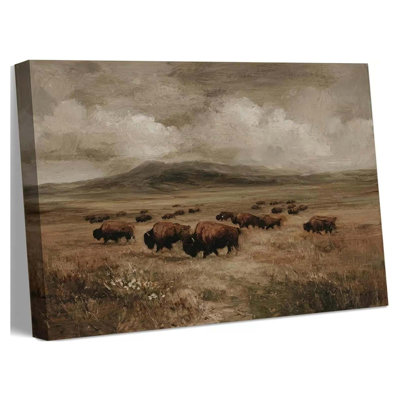 1 Piece Wrapped Canvas Wall Art