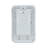 72" L X 48" W Elite Series Alcove Whirlpool Acrylic Bathtub With Removable Acrylic Skirt in White-112216977
